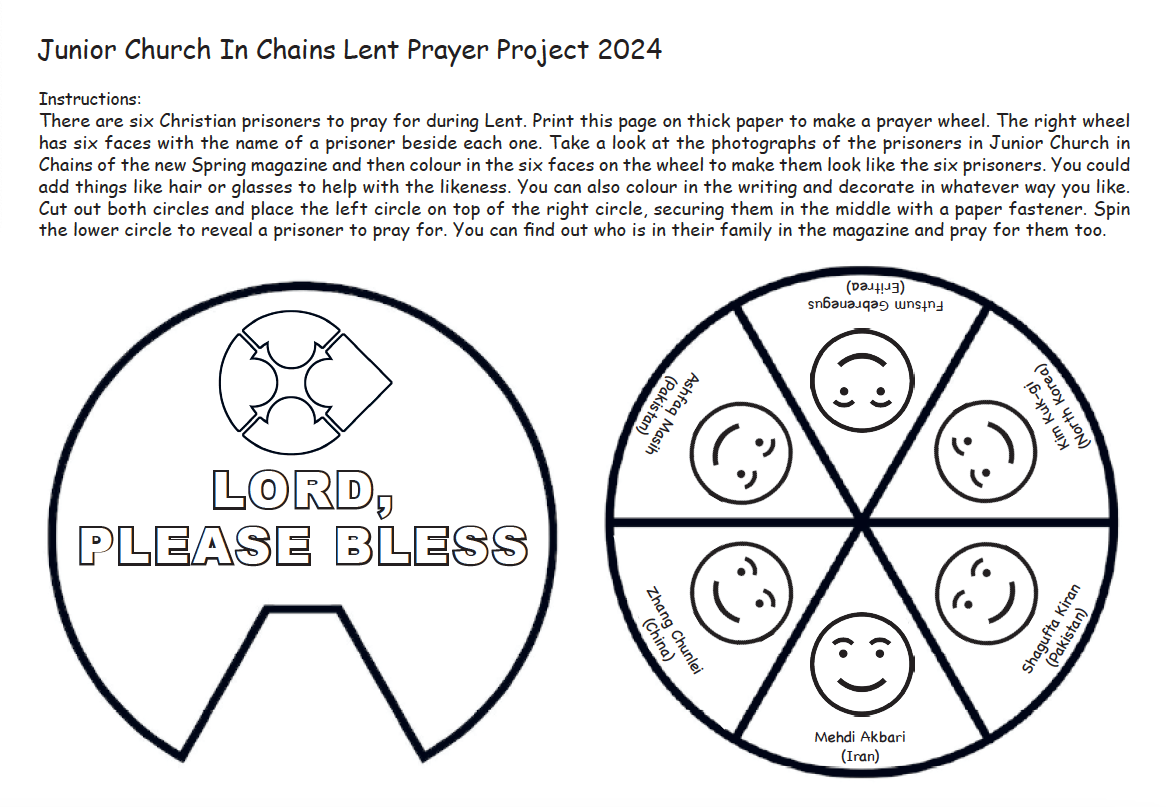 Lent Prayer Project – Church In Chains – Ireland :: An Irish voice for ...