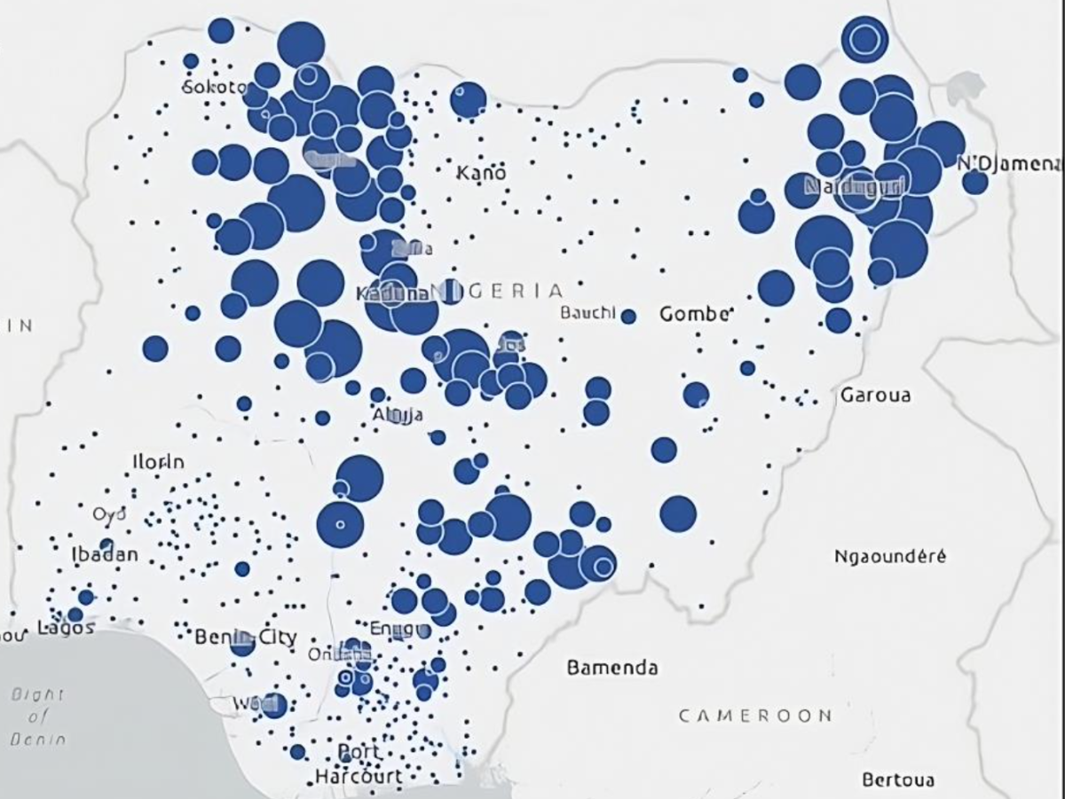 NIgeria Map of All Killings (ORFA)