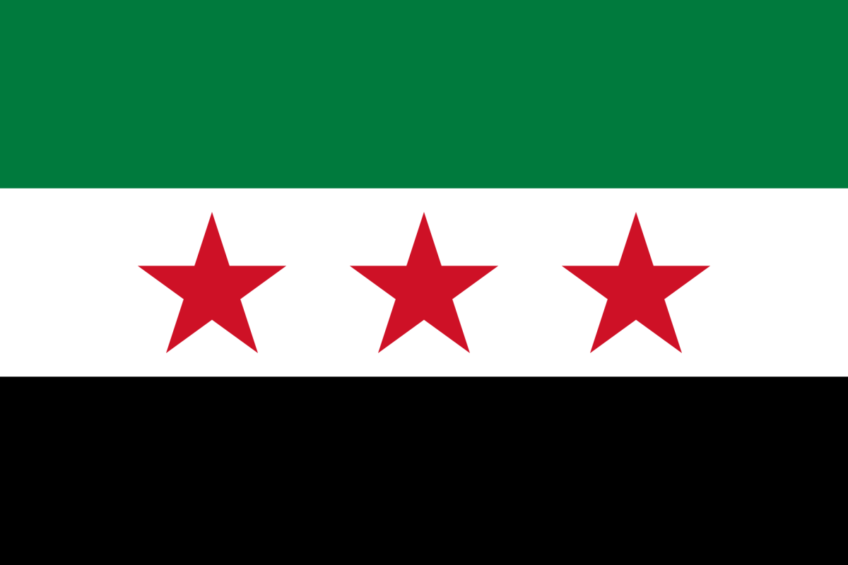 Flag of Syrian revolution