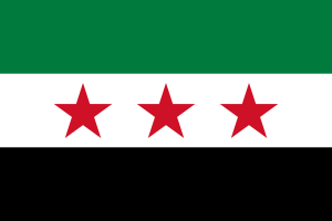 Flag of Syrian revolution