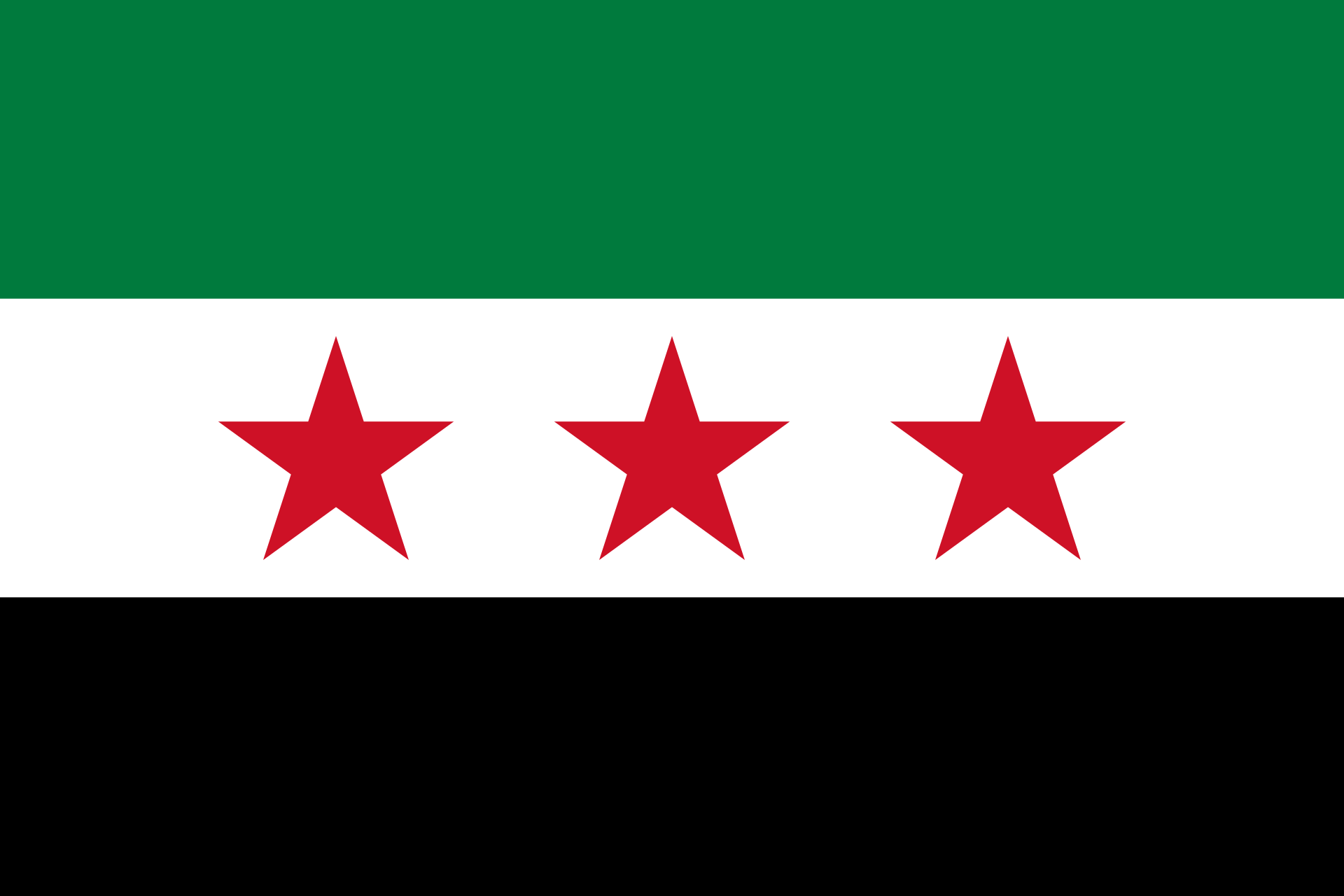 Flag of Syrian revolution